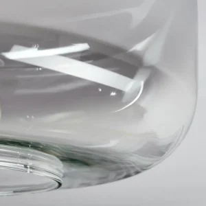 hofstein Boza Plafonnier, Boule lumineuse Clair, Fumé, 1 lumière* Lampes Modernes