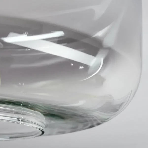 hofstein Boza Plafonnier, Boule lumineuse Clair, Fumé, 1 lumière* Lampes Modernes