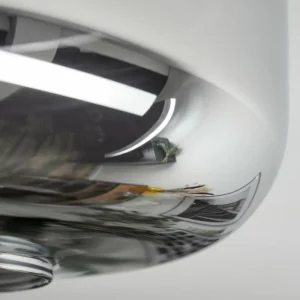 hofstein Boza Plafonnier, Boule lumineuse Fumé, 1 lumière* Lampes Modernes
