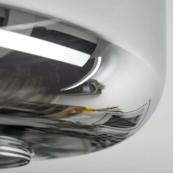 hofstein Boza Plafonnier, Boule lumineuse Fumé, 1 lumière* Lampes Modernes