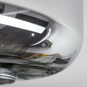 hofstein Boza Plafonnier, Boule lumineuse Fumé, 1 lumière* Lampes Modernes