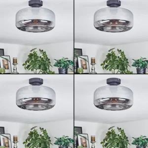 hofstein Boza Plafonnier Fumé, 1 lumière* Lampes Modernes