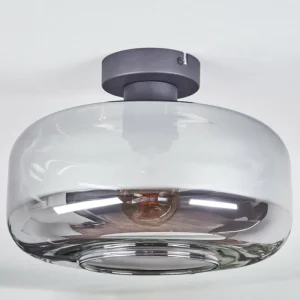 hofstein Boza Plafonnier Fumé, 1 lumière* Lampes Modernes