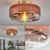 hofstein Boza Plafonnier Laiton, 1 lumière* Lampes En Verre