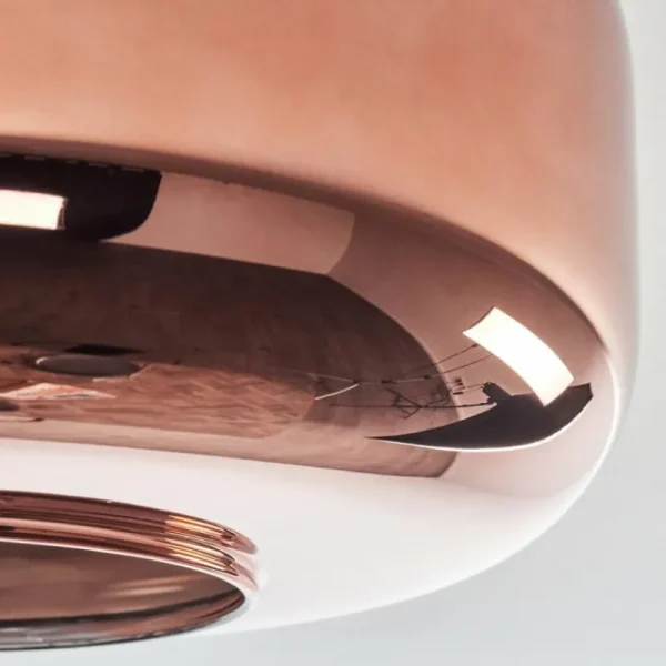 hofstein Boza Plafonnier Laiton, 1 lumière* Lampes En Verre