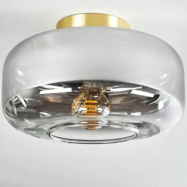hofstein Boza Plafonnier Laiton, 1 lumière* Lampes Modernes