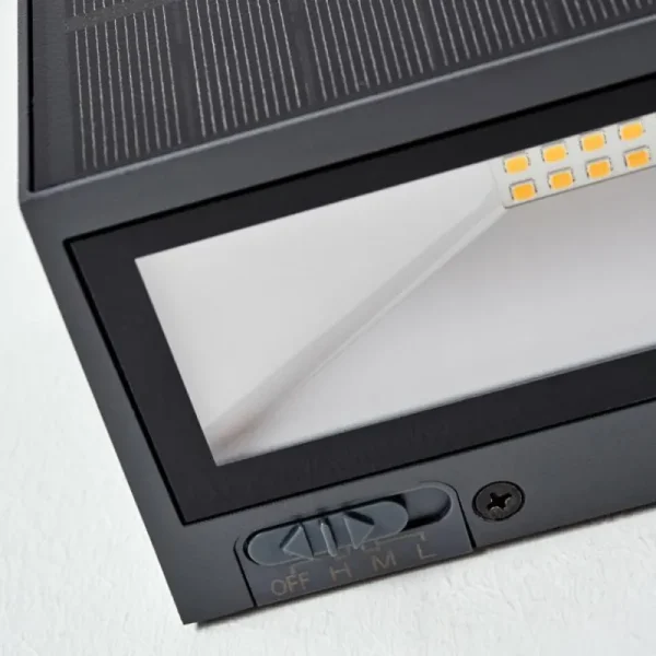 hofstein Brydebjerg Lampe murale d´extérieur, Luminaire Up & Down, Applique murale LED Noir, 1 lumière* Lampes Modernes