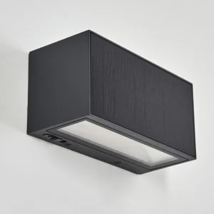 hofstein Brydebjerg Lampe murale d´extérieur, Luminaire Up & Down, Applique murale LED Noir, 1 lumière* Lampes Modernes