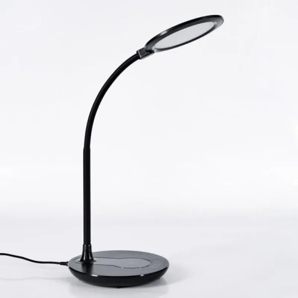hofstein Buktrup Lampe de bureau, Lampe à poser LED Noir, 1 lumière* Lampes Modernes