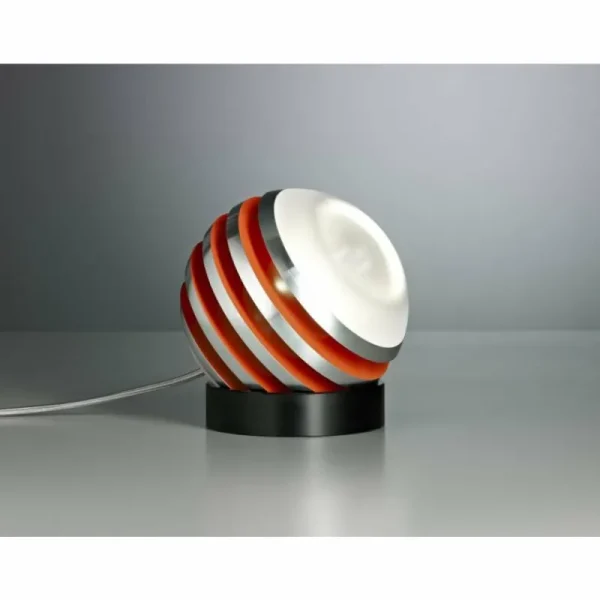 Luminaires Tecnolumen Bulo Tecnolumen Lampe à poser LED Orange, 1 lumière* Lampes En Verre