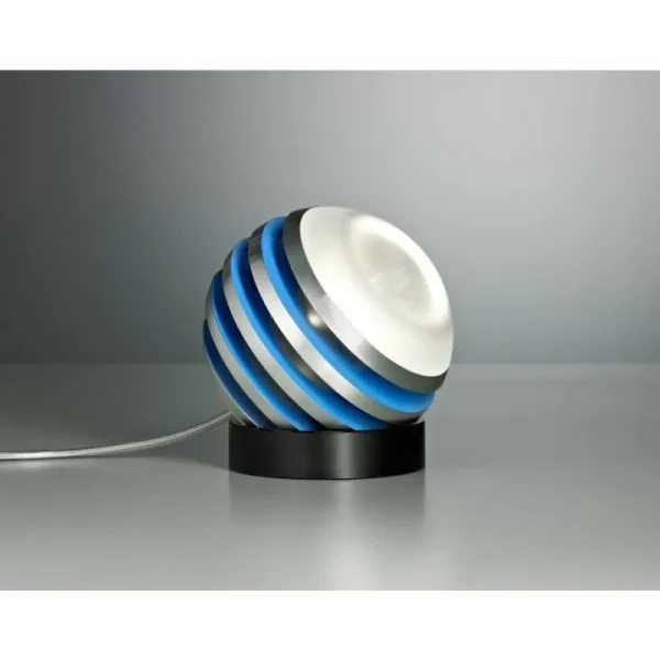 Luminaires Tecnolumen Bulo Tecnolumen Lampe à poser LED Bleu, 1 lumière* Lampes En Verre