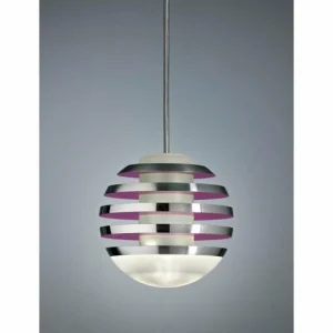 Luminaires Tecnolumen Bulo Tecnolumen Lampe pendante LED Lila, 1 lumière* Lampes En Verre