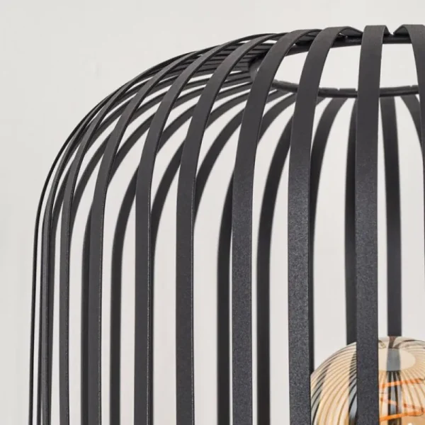 hofstein Bystrup Lampadaire Noir, 1 lumière* Lampes Modernes