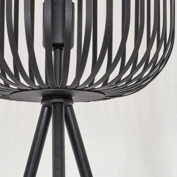 hofstein Bystrup Lampadaire Noir, 1 lumière* Lampes Modernes