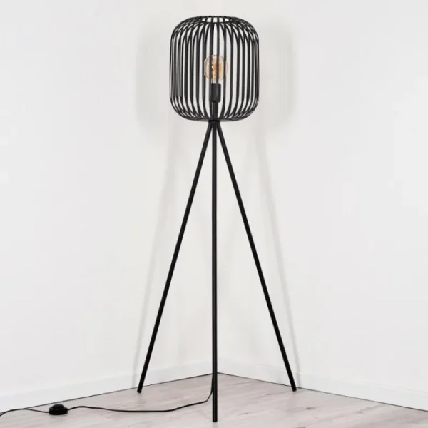 hofstein Bystrup Lampadaire Noir, 1 lumière* Lampes Modernes