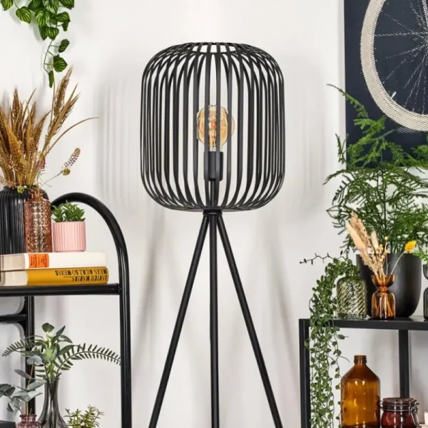hofstein Bystrup Lampadaire Noir, 1 lumière* Lampes Modernes