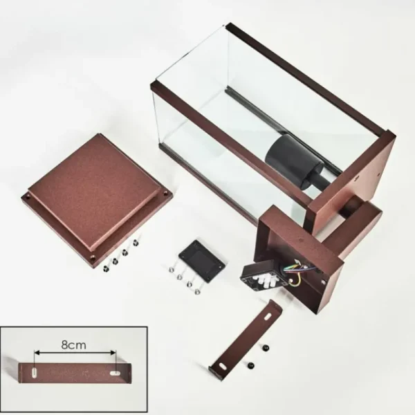 hofstein Cadafaes Lampe murale d´extérieur Rouille, 1 lumière* Lampes Modernes