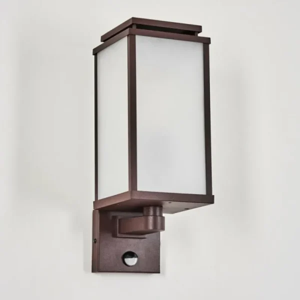 hofstein Cadafaes Lampe murale d´extérieur Rouille, 1 lumière, Détecteur de mouvement* Lampes Modernes