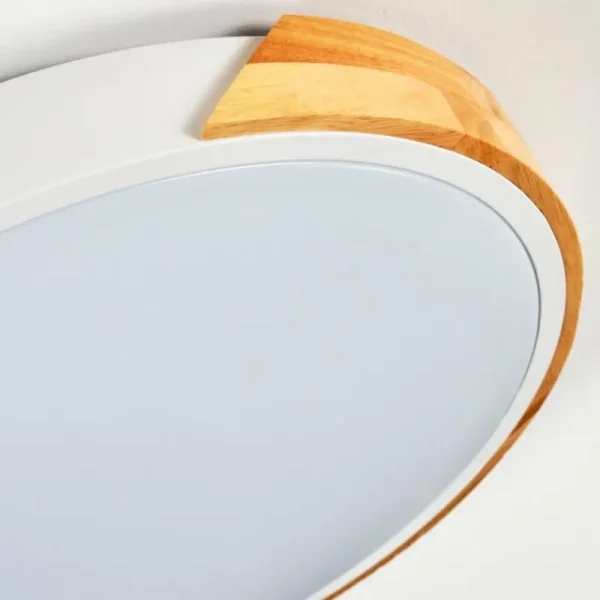 hofstein Cadaixo Plafonnier, Panel LED Blanc, 1 lumière, Télécommandes* Lampes Modernes
