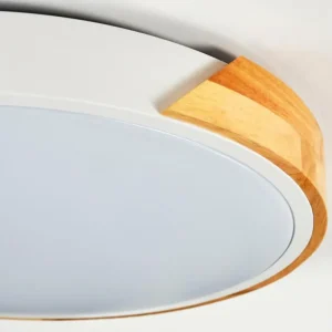 hofstein Cadaixo Plafonnier, Panel LED Blanc, 1 lumière, Télécommandes* Lampes Modernes