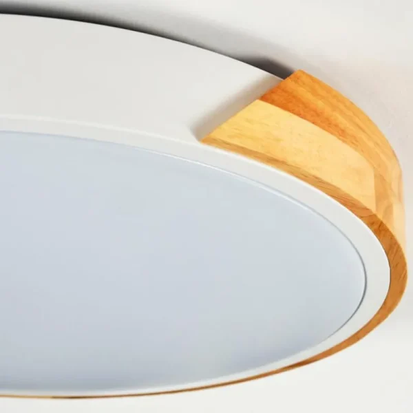 hofstein Cadaixo Plafonnier, Panel LED Blanc, 1 lumière, Télécommandes* Lampes Modernes