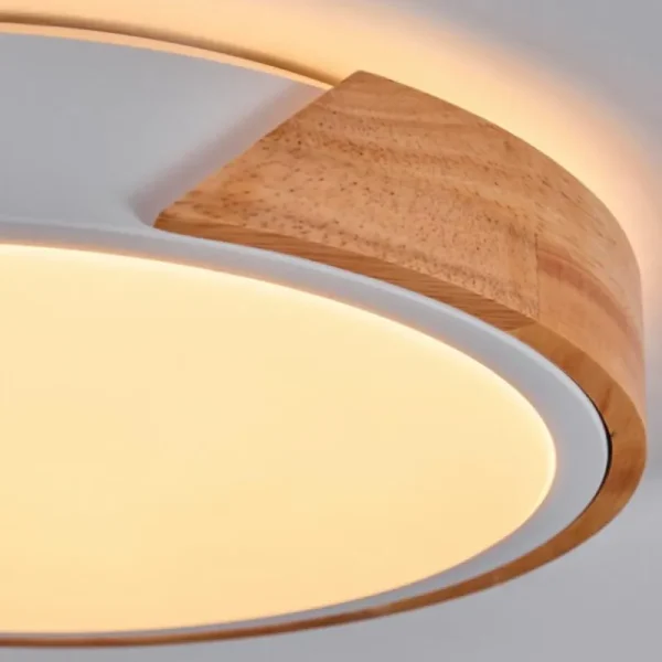 hofstein Cadaixo Plafonnier, Panel LED Écru, Blanc, 1 lumière* Lampes Modernes