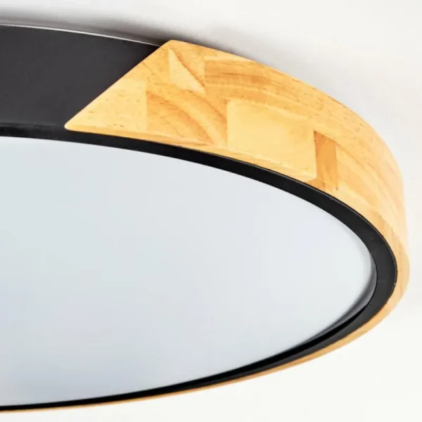 hofstein Cadaixo Plafonnier, Panel LED Blanc, 1 lumière, Télécommandes* Lampes Modernes