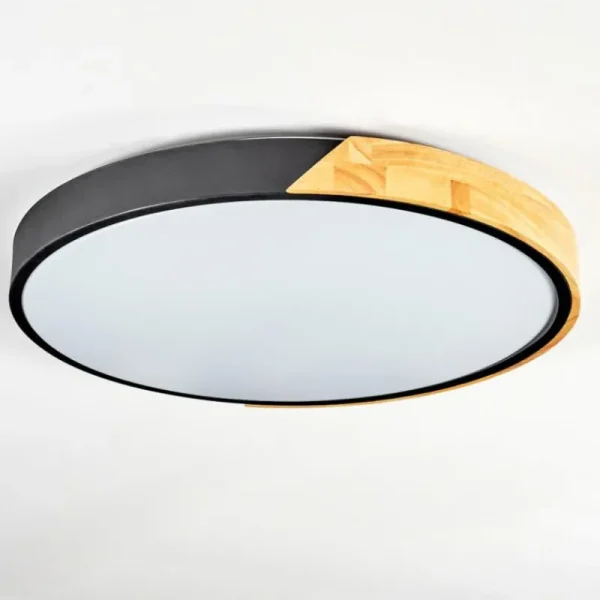hofstein Cadaixo Plafonnier, Panel LED Blanc, 1 lumière, Télécommandes* Lampes Modernes