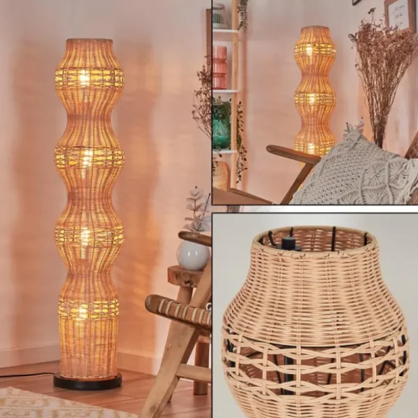 hofstein Cardeira Lampadaire Noir, 4 lumières* Lampes Modernes