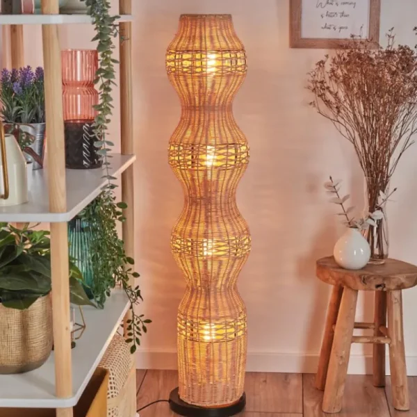 hofstein Cardeira Lampadaire Noir, 4 lumières* Lampes Modernes