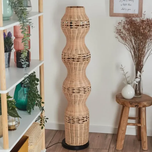 hofstein Cardeira Lampadaire Noir, 4 lumières* Lampes Modernes