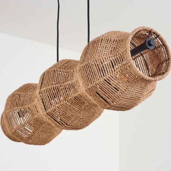hofstein Cardeira Suspension, Suspension Noir, 3 lumières* Lampes Modernes