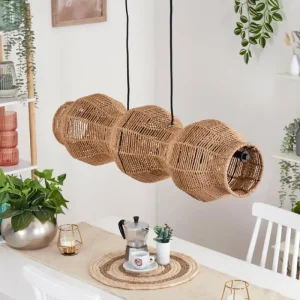 hofstein Cardeira Suspension, Suspension Noir, 3 lumières* Lampes Modernes