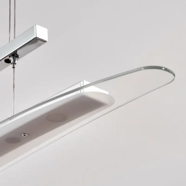 hofstein Casalino Suspension, Suspension LED Chrome, 1 lumière* Lampes En Verre