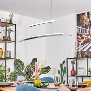 hofstein Casalino Suspension, Suspension LED Chrome, 1 lumière* Lampes En Verre