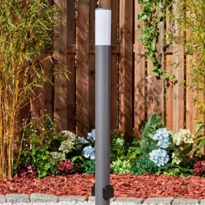 hofstein Caserta Lampe à prise électrique, Eclairage de chemin Anthracite, 1 lumière* Lampes Modernes