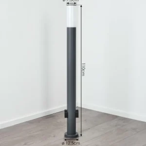hofstein Caserta Lampe à prise électrique, Eclairage de chemin Anthracite, 1 lumière* Lampes Modernes