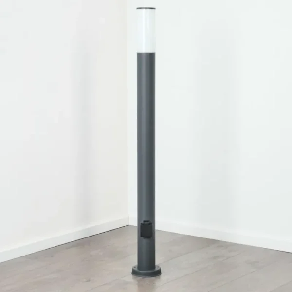 hofstein Caserta Lampe à prise électrique, Eclairage de chemin Anthracite, 1 lumière* Lampes Modernes
