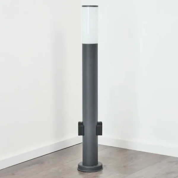 hofstein Caserta Lampe à prise électrique, Eclairage de chemin Anthracite, 1 lumière* Lampes Modernes