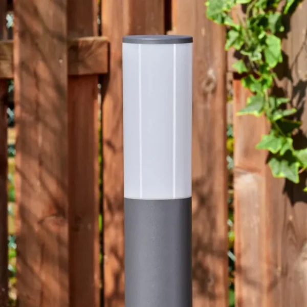 hofstein Caserta Lampe à prise électrique, Eclairage de chemin Anthracite, 1 lumière* Lampes Modernes