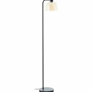 Luminaires Brilliant Casto Lampadaire Noir, 1 lumière* Lampes En Verre