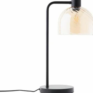 Luminaires Brilliant Casto Lampe à poser Noir, 1 lumière* Lampes En Verre