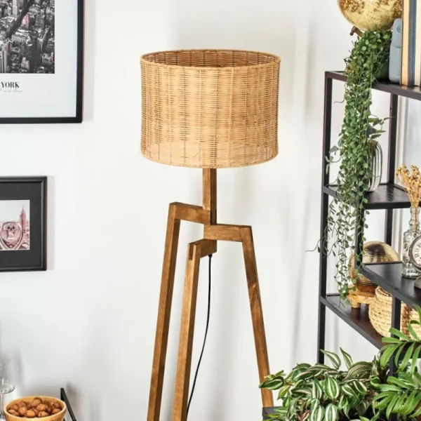 hofstein Cavaca Lampadaire, Liseuse Écru, 1 lumière* Lampes Modernes