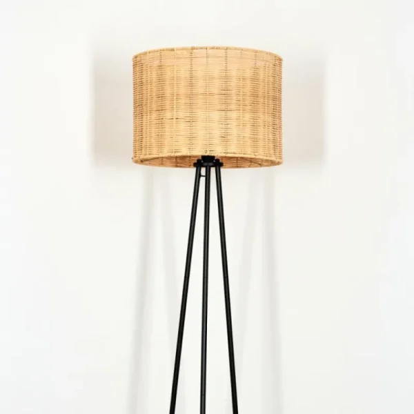 hofstein Cavaca Lampadaire, Liseuse Noir, 1 lumière* Lampes Modernes