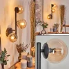 hofstein Chehalis Boule lumineuse, Applique murale Ambre, 3 lumières* Lampes En Verre