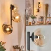hofstein Chehalis Boule lumineuse, Applique murale Ambre, Clair, 3 lumières* Lampes En Verre