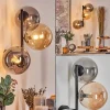hofstein Chehalis Boule lumineuse, Applique murale Ambre, Fumé, 3 lumières* Lampes Modernes