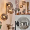 hofstein Chehalis Boule lumineuse, Applique murale Fumé, 3 lumières* Lampes Modernes