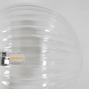 hofstein Chehalis Boule lumineuse 23 cm Clair, 3 lumières* Lampes Modernes
