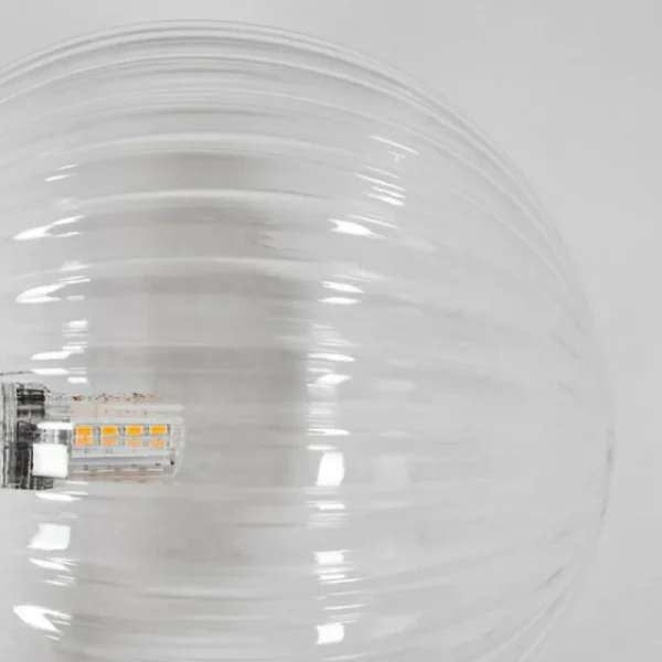 hofstein Chehalis Boule lumineuse 23 cm Clair, 3 lumières* Lampes Modernes